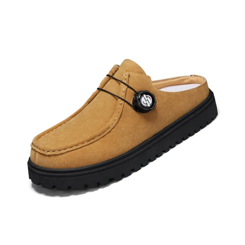 HUANAI Quiet Closed Toe Slippers Men's-3