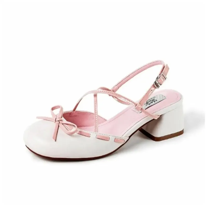 MXGM Chunky Heel High Heels Women's-5
