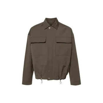 NANUSHKA Jackets & Coats Men's Olive Brown