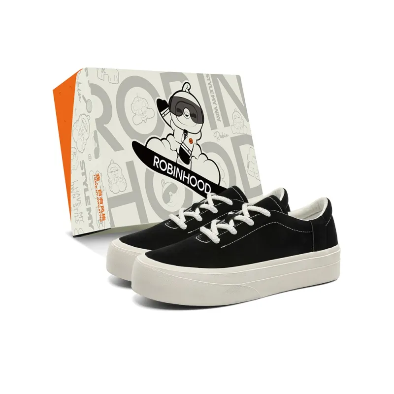 ROBINHOOD Slip Resistant, Abrasion Resistant, Lightweight, Breathable Low Top Skateboard Shoes Men's-0
