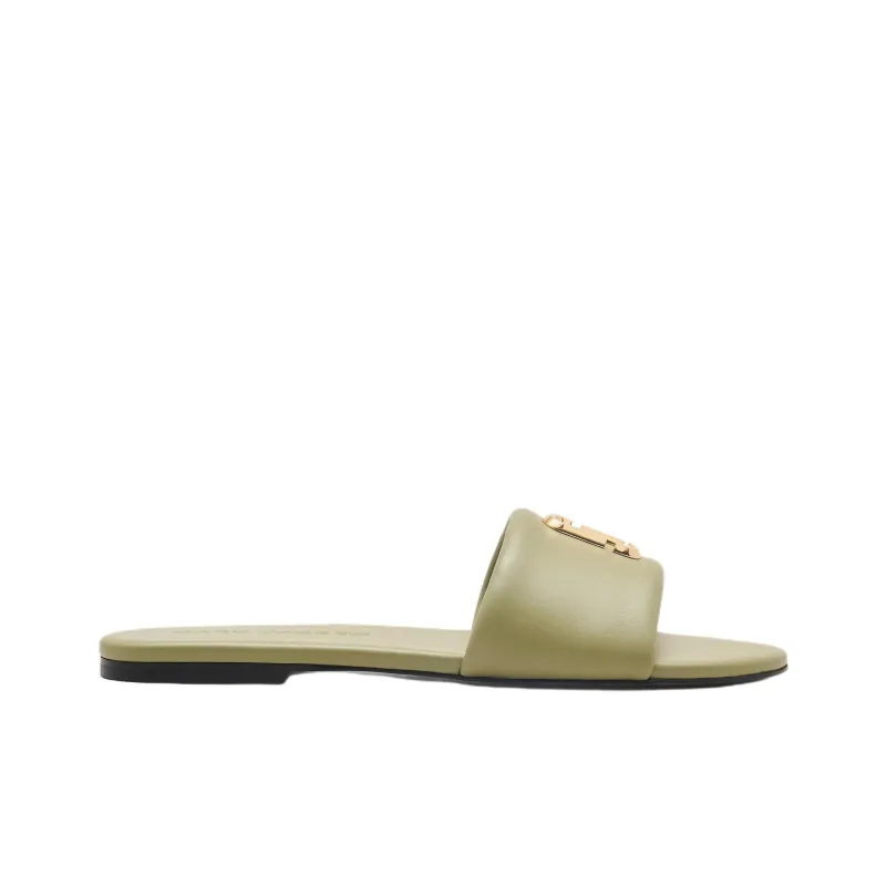 MARC JACOBS Snapshot Slide Slippers Women's Green-1