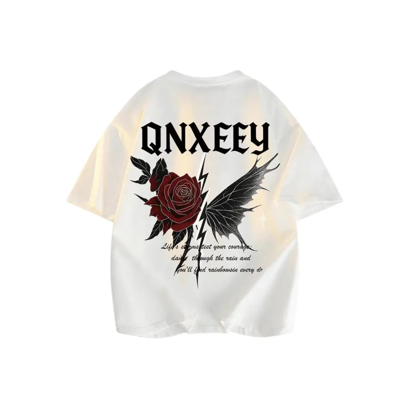 Qnxeey T Shirts Unisex-5