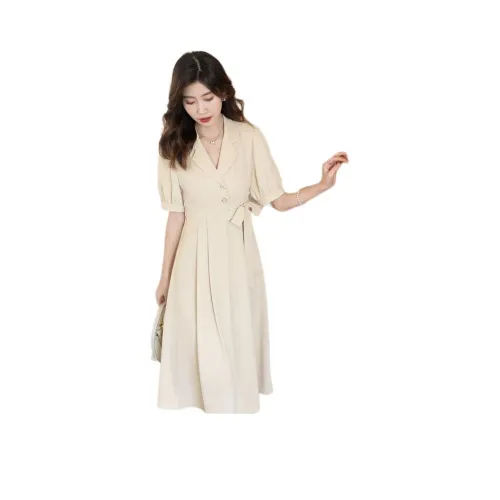 The Temptation Of The Muse Short Sleeved Dress Women's