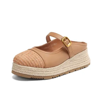 BalletCat Rubber Sole Slip Resistant Closed Toe Slippers Women's