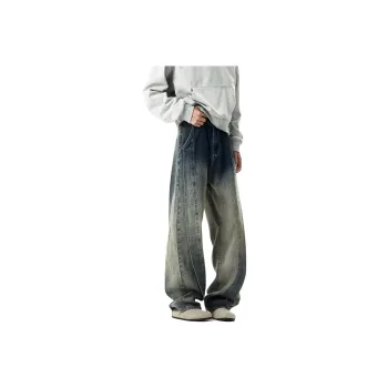 TELENT Jeans Unisex Vintage Blue