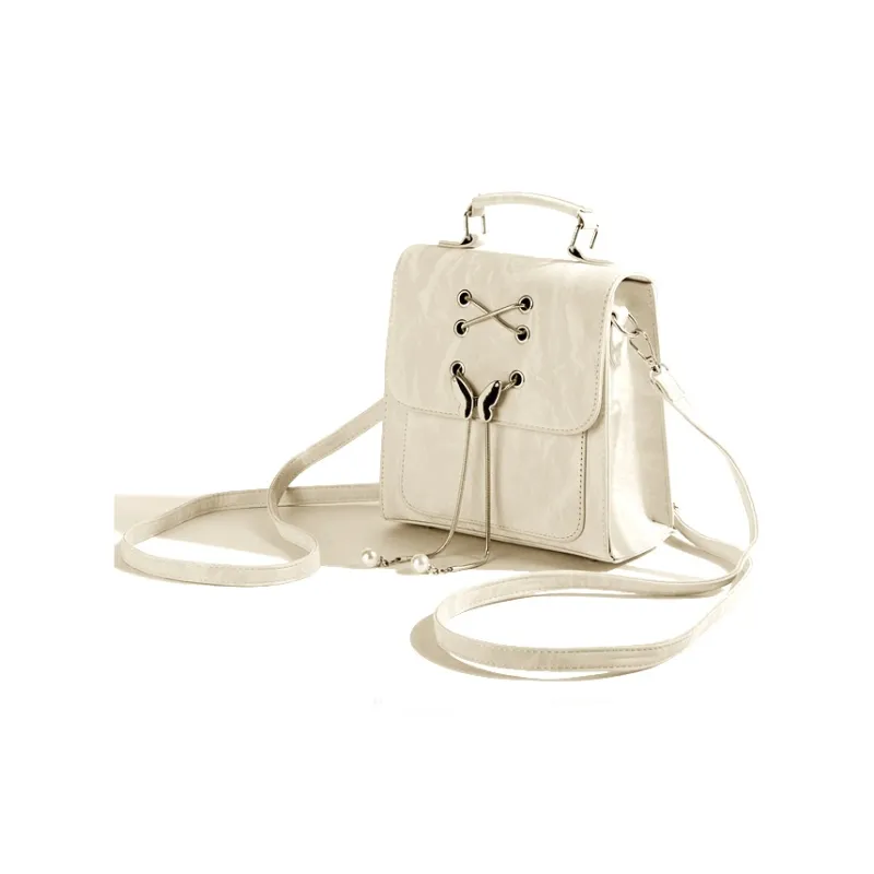Jade En Plus PU Backpack Women's Jade Cream Bag/Tranquil Black-4