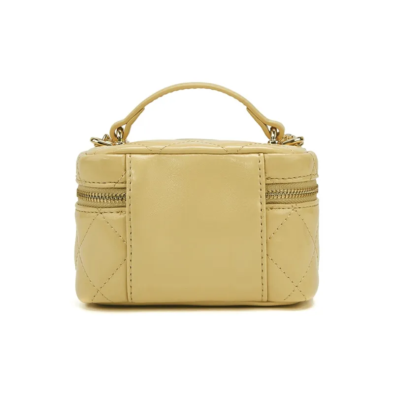 ELLE Split Cow Leather Handbag Regular Women's Multicolor-7