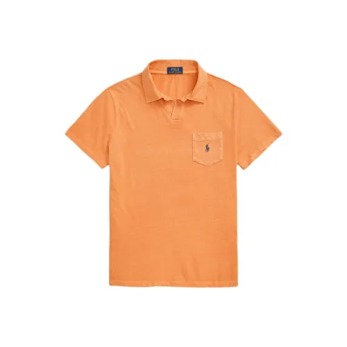 Polo Ralph Lauren SS25 Polo Shirt Men's Orange
