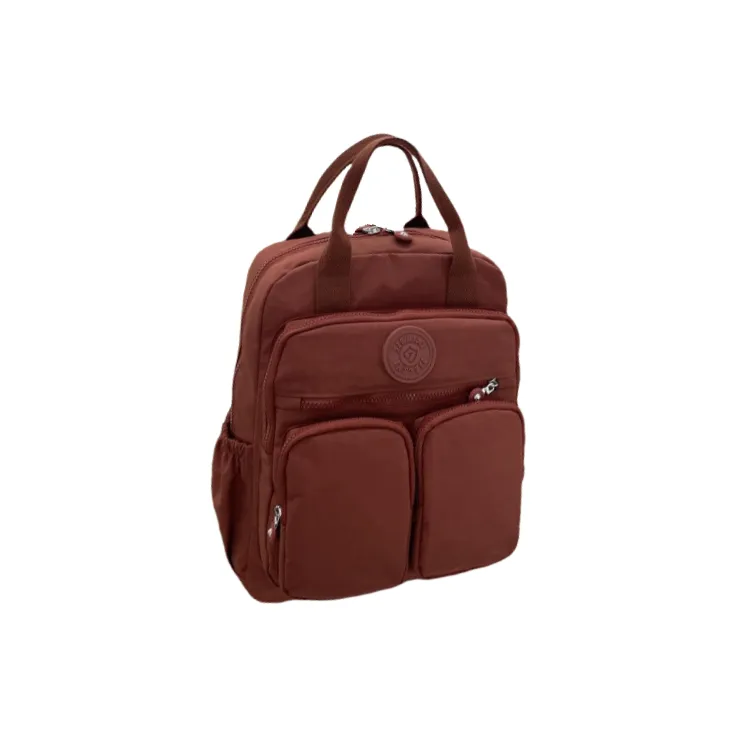 Gerlanx Nylon Fabric Backpack Unisex Multicolor-14