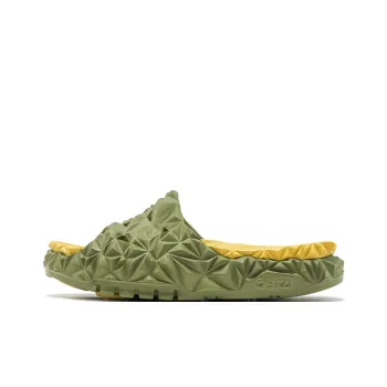 OETZI EVA Abrasion Resistant Slide Slippers Unisex Yellow Green