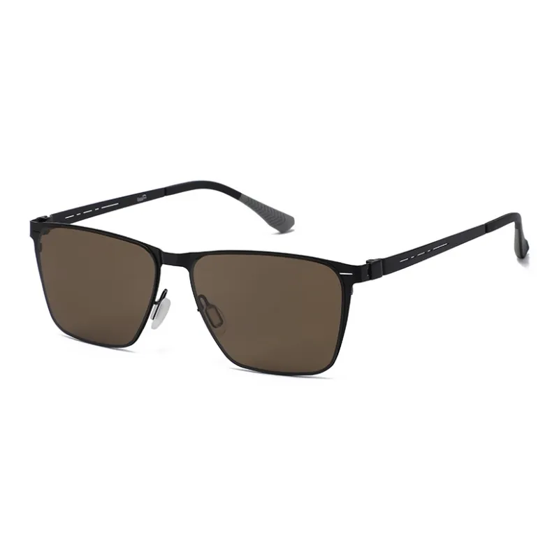 JEKA Metal Square Sunglasses Unisex-4