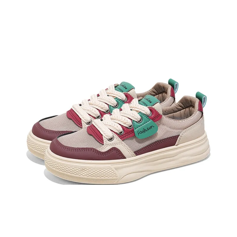 Gai Renpu Slip Resistant, Lightweight, And Breathable Low Top Skateboard Shoes Women's-2