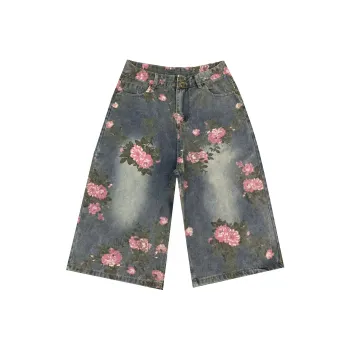 ASHER LEVINE Denim Shorts Unisex