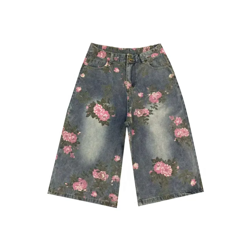 ASHER LEVINE Denim Shorts Unisex-0