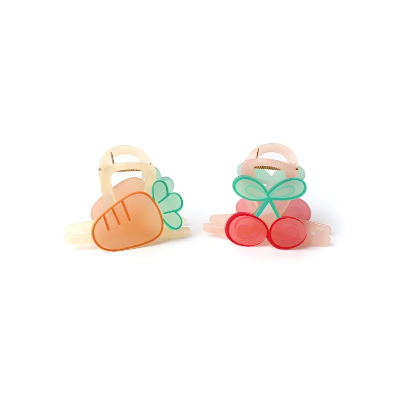FREE RABBITⅡ Acrylic Hair Clips Women's-3