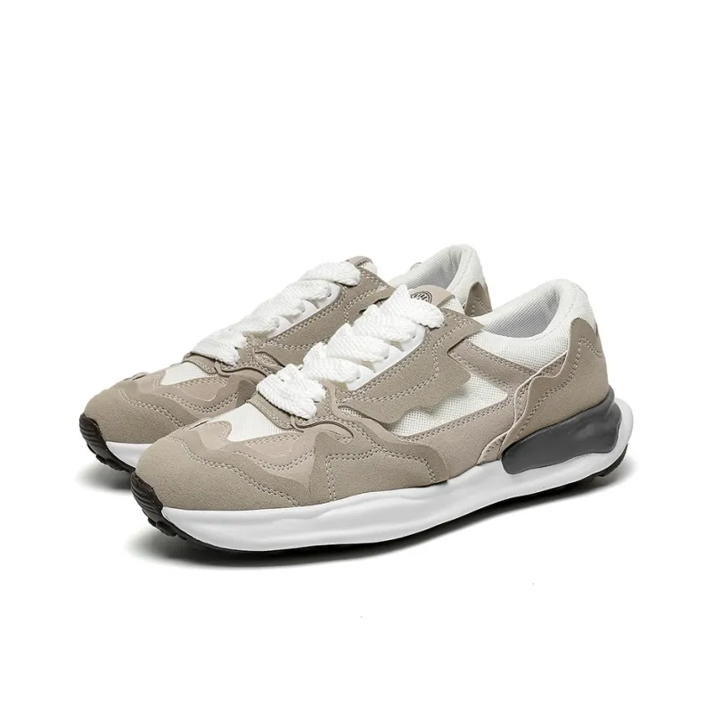 OUGLEMEN Slip Resistant And Abrasion Resistant Coverage Low Top Casual Shoes Men's Box-2