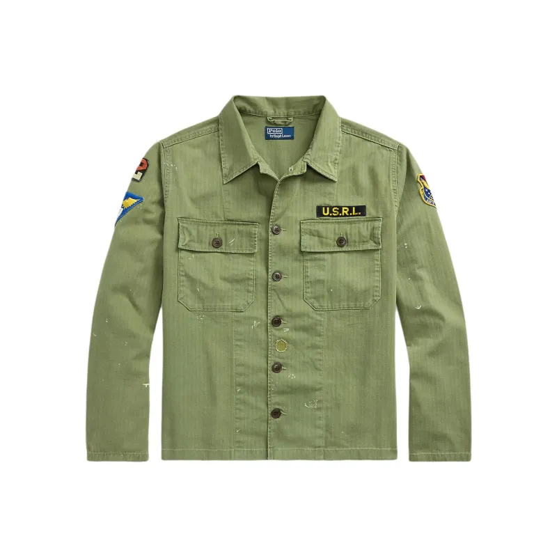 Polo Ralph Lauren Patch detailing Shirt Jacket-0