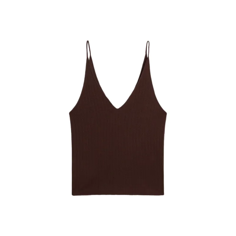 Massimo Dutti Camisoles Women's Red-1