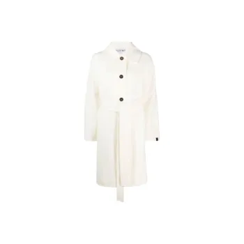 LOEWE Velvet Jackets Women's White