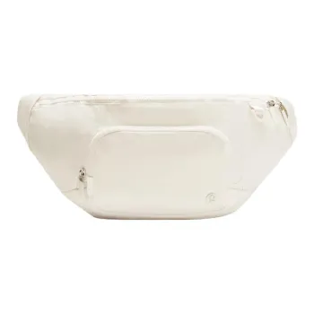 Lululemon Everywhere Nylon Sling Bag, Fanny Pack Extra Large Unisex Light Ivory