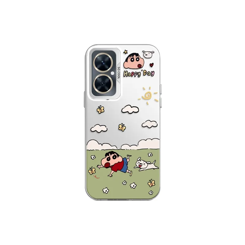 YICAIJIA Matte Material Reclining Shin Chan H Phone Cases Compatibility With MVMOM 20/30 Trendy And Cool-8