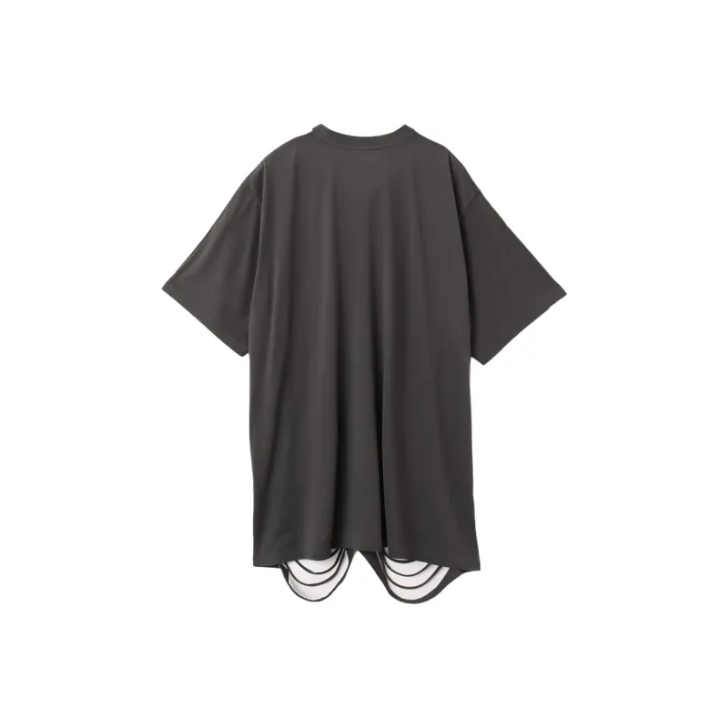 Adidas Originals x Avavav SS25 CUT OUT T Shirt Unisex Dark Gray-1