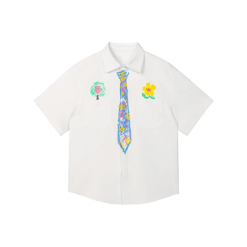 FAVEPOP Shirts Unisex White-1