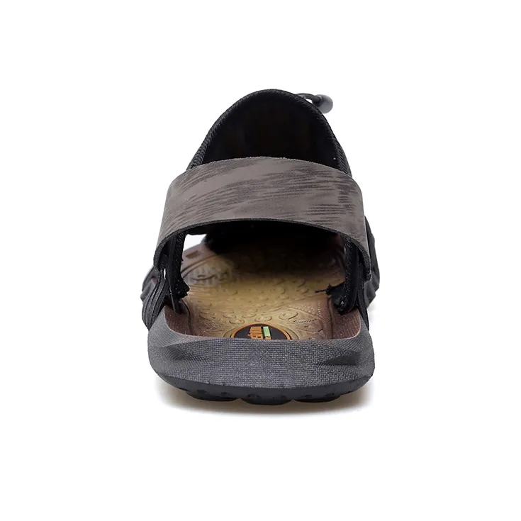 Wen Nai Beach Sandals Men's Khaki-3