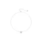 Levi's Lace Loop Necklace (Silver)