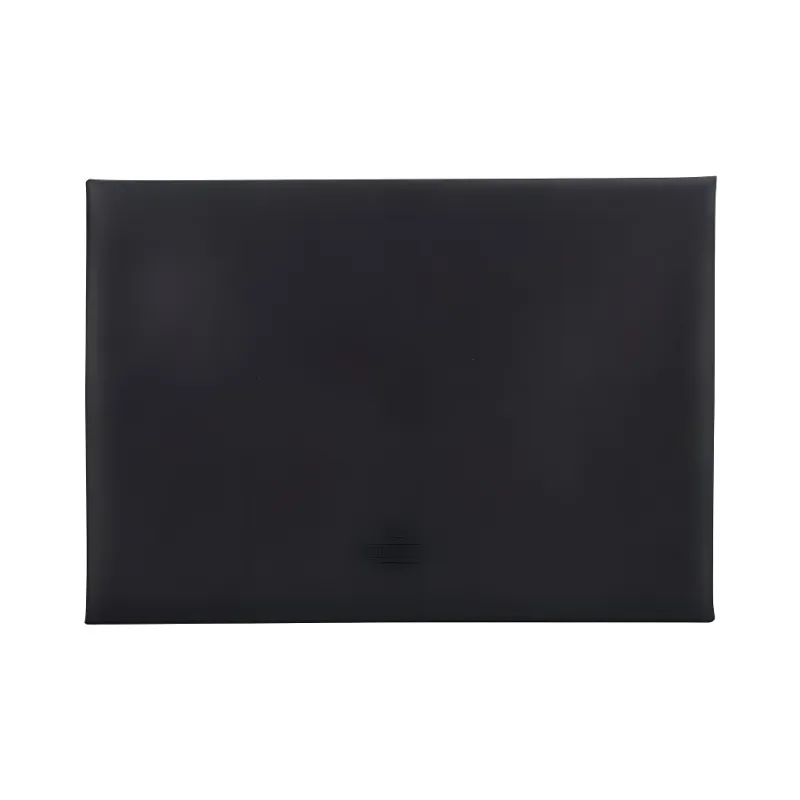 Valentino Rockstud Cow Leather Clutch Men's Black-1