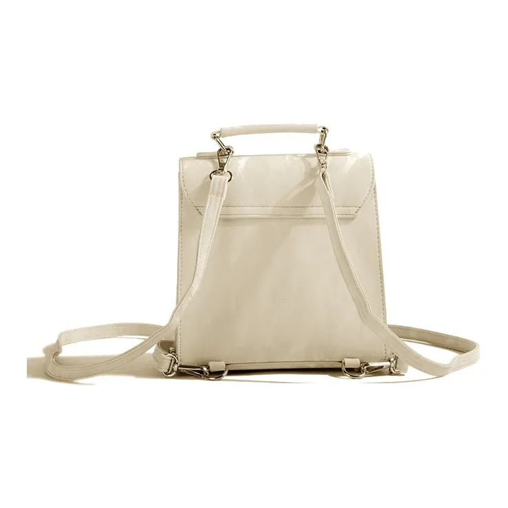 Jade En Plus PU Backpack Women's Jade Cream Bag/Tranquil Black-3