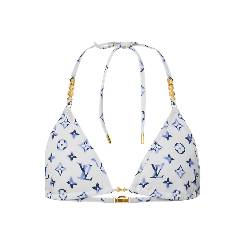 LOUIS VUITTON Aquarelle Monogram Bikini Top-2