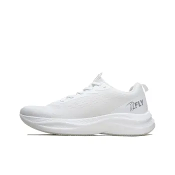 AVOCCO Running Shoes Unisex Low Top Crescent White/Thunder Black