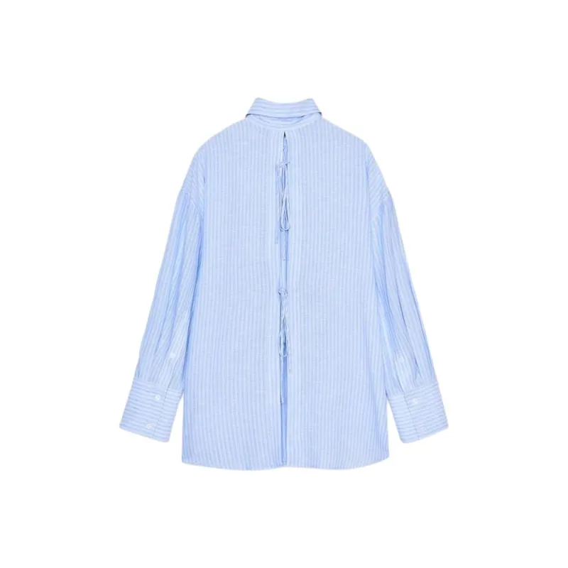 ZARA Shirts Women's Blue/White-1