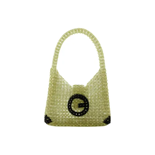 Germanier Plastic Hobo Bag Handbag Women's Green