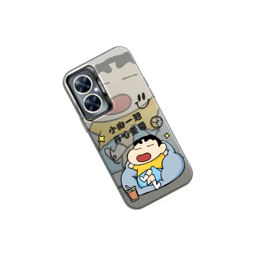 YICAIJIA Matte Material Reclining Shin Chan H Phone Cases Compatibility With MVMOM 20/30 Trendy And Cool