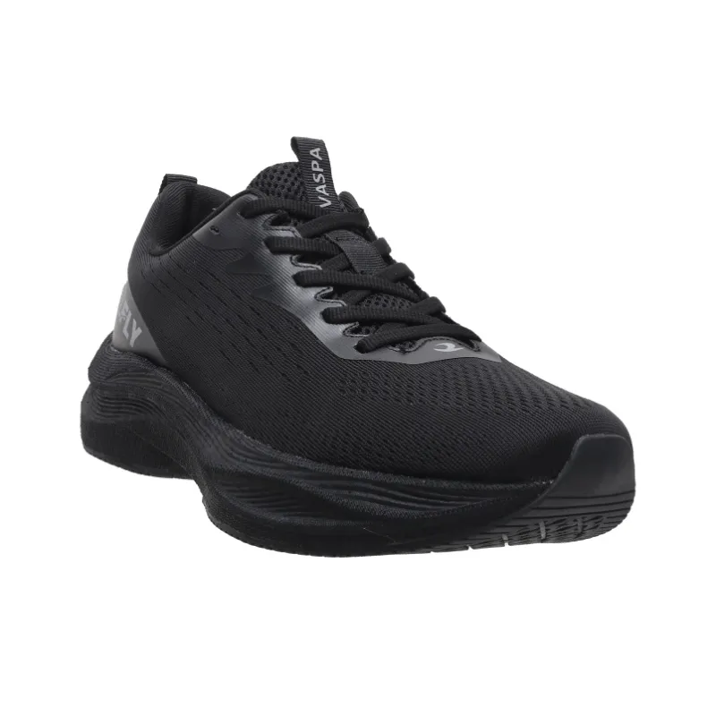 AVOCCO Running Shoes Unisex Low Top Crescent White/Thunder Black-9