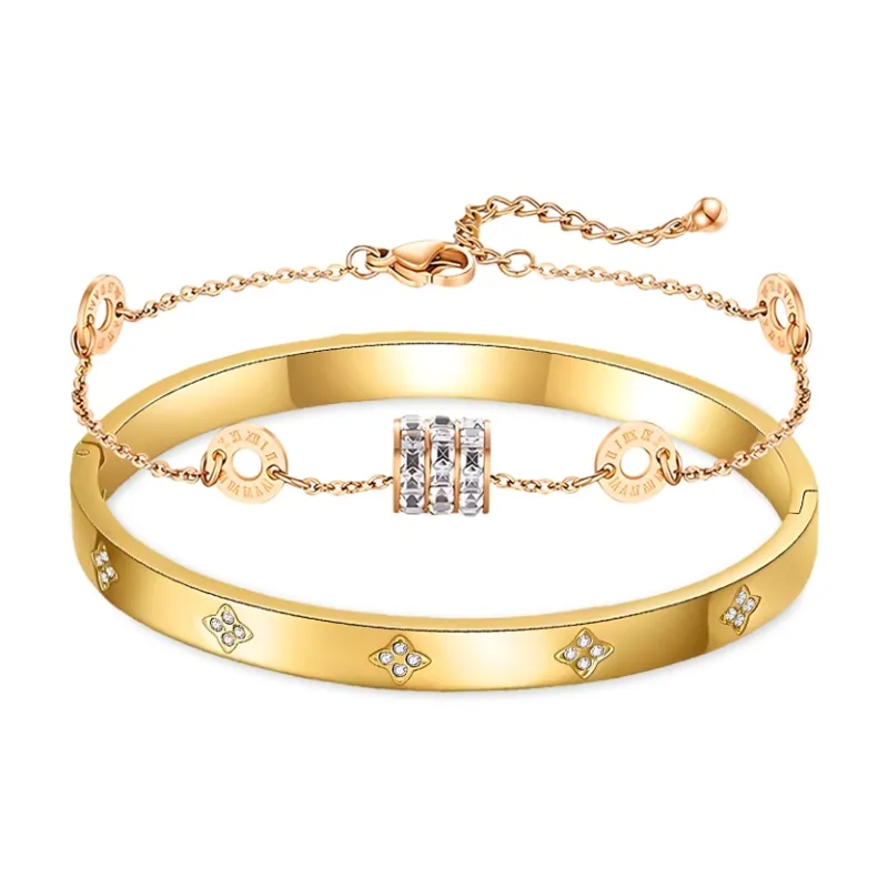 GUDS GAVE Zircon Bracelets Women's-3