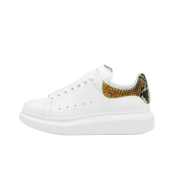 Alexander McQueen Oversized Sneaker Low Top Casual Shoes Women's White