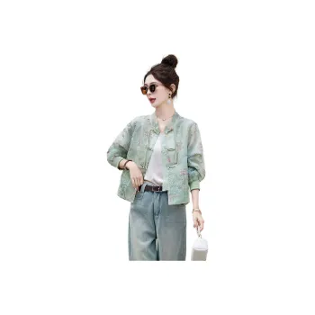 Mu Xiao Xin Cropped Coat Women's