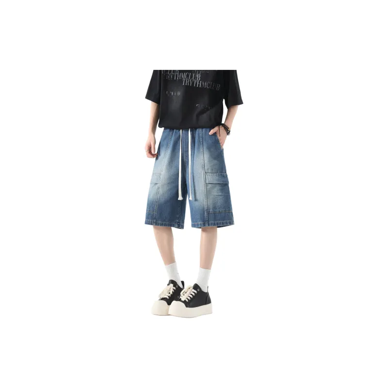 FRQ Denim Shorts Unisex-3