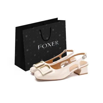 FOXER Chunky Heel High Heels Women's
