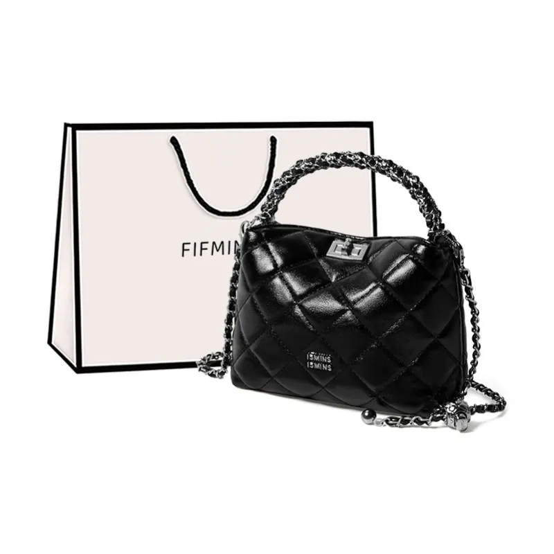 15 MINS Synthetic Leather One Shoulder Handbag Women's Multicolor-7