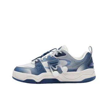 FILA FUSION BANK III Low Top Skateboard Shoes Men's White Blue