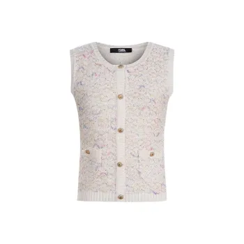 KARL LAGERFELD SS25 Tank Top Women's White