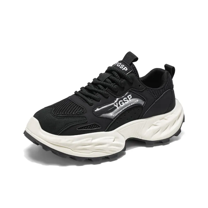 ROBINHOOD Slip Resistant, Abrasion Resistant, Breathable, Lightweight Low Top Chunky Sneakers Men's Box Included-2