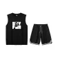 2 Pack (Black Top+Black Pants)