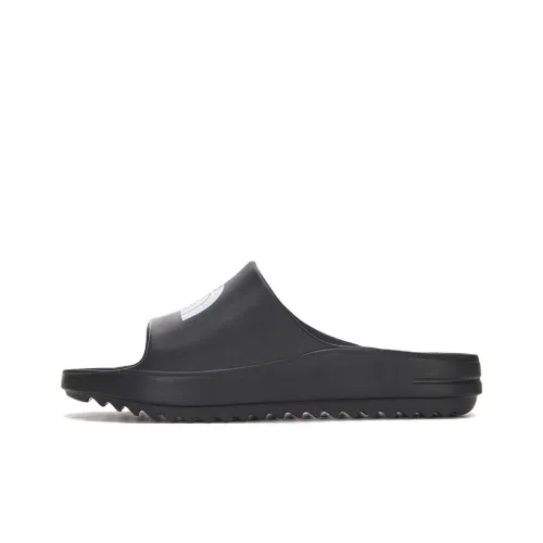 THE NORTH FACE RECOVERY Slip Resistant Abrasion Resistant Slide Slippers Men's Black White