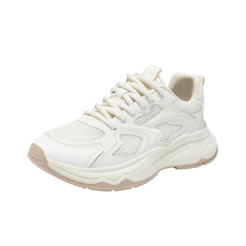 DINGGU Abrasion Resistant Breathable Coverage Low Top Chunky Sneakers Men's-2