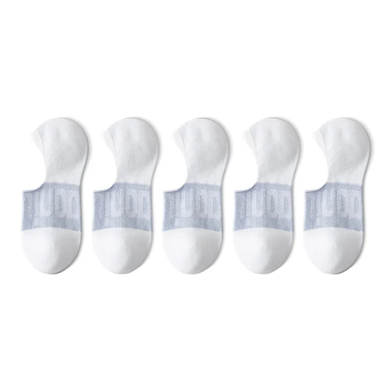 LUOLIAN No Show Socks Men's 5 Pack-2
